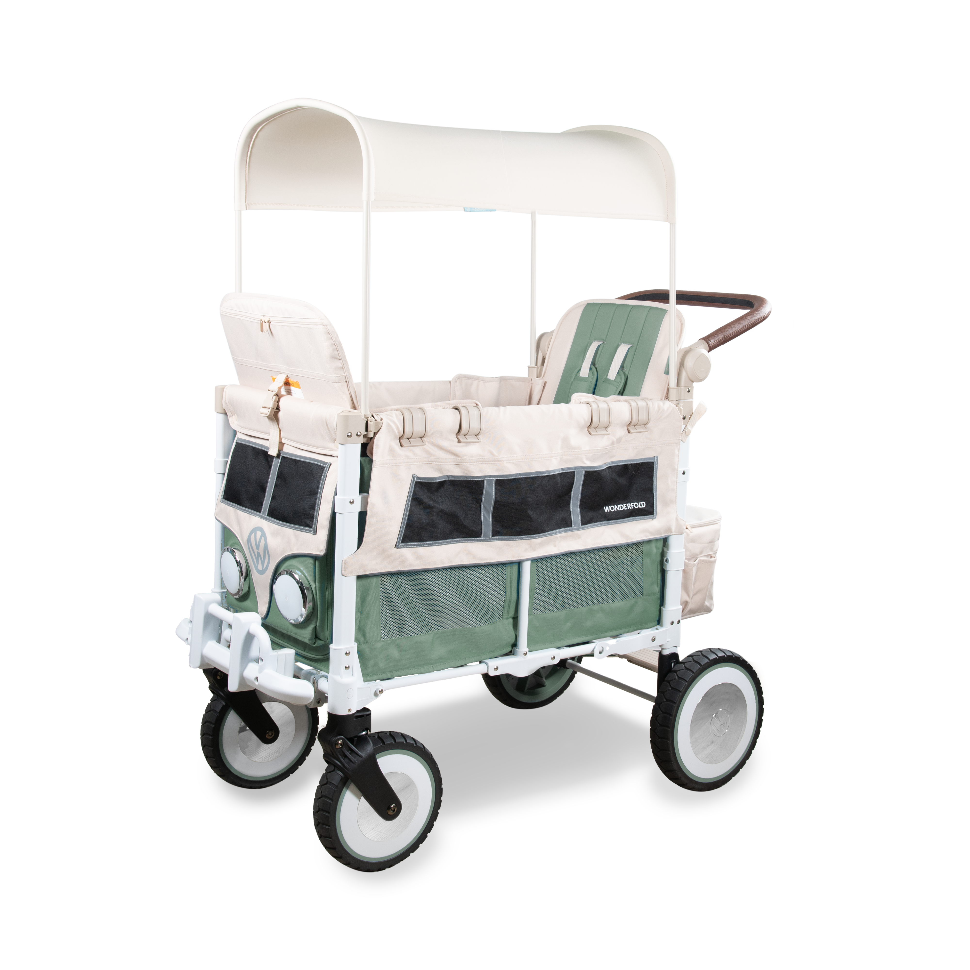 VW2 Volkswagen Double Stroller Wagon For Two Kids – WonderFold-EU