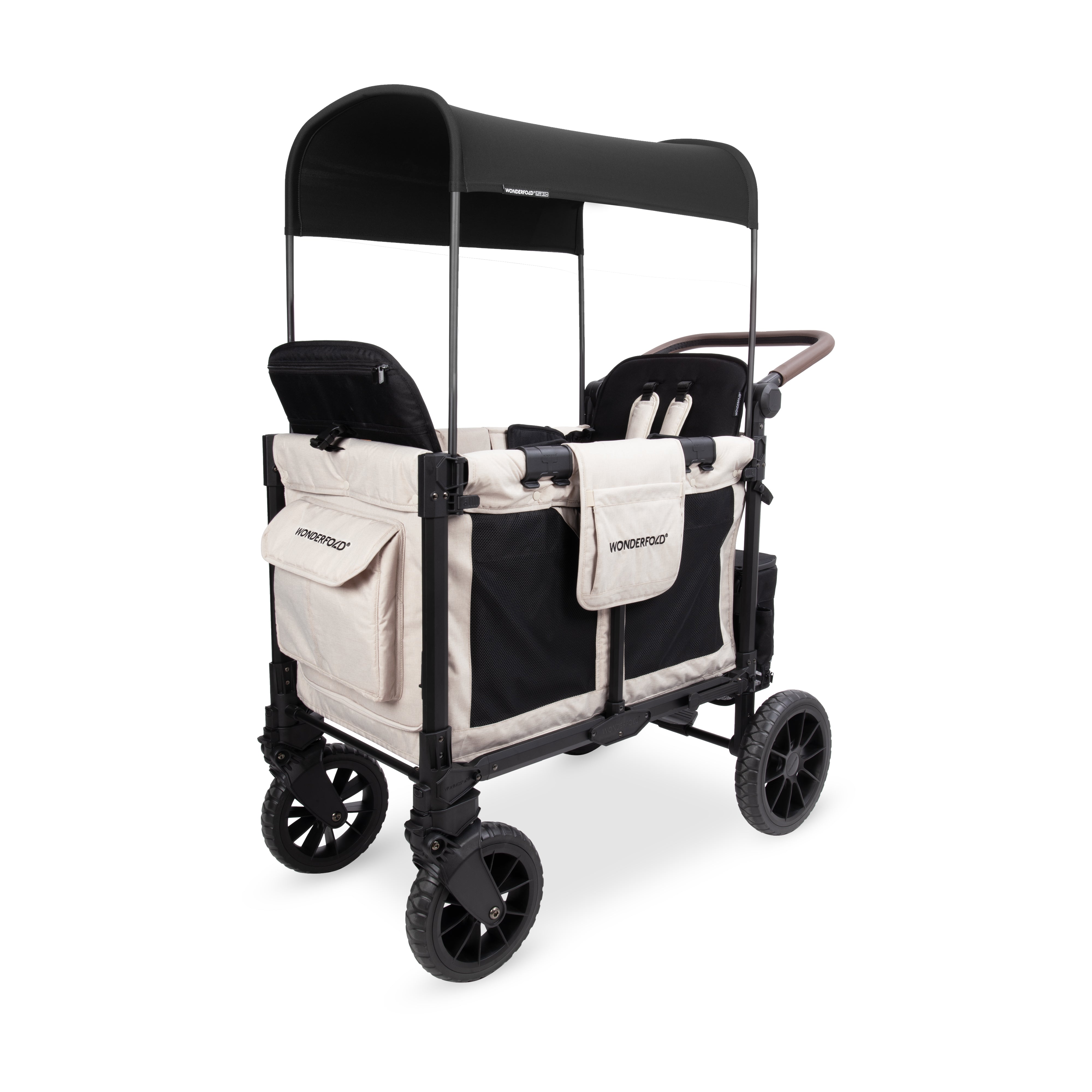 W2 Luxe All-Terrain Kids 2 Seater Stroller Wagon – WonderFold-EU