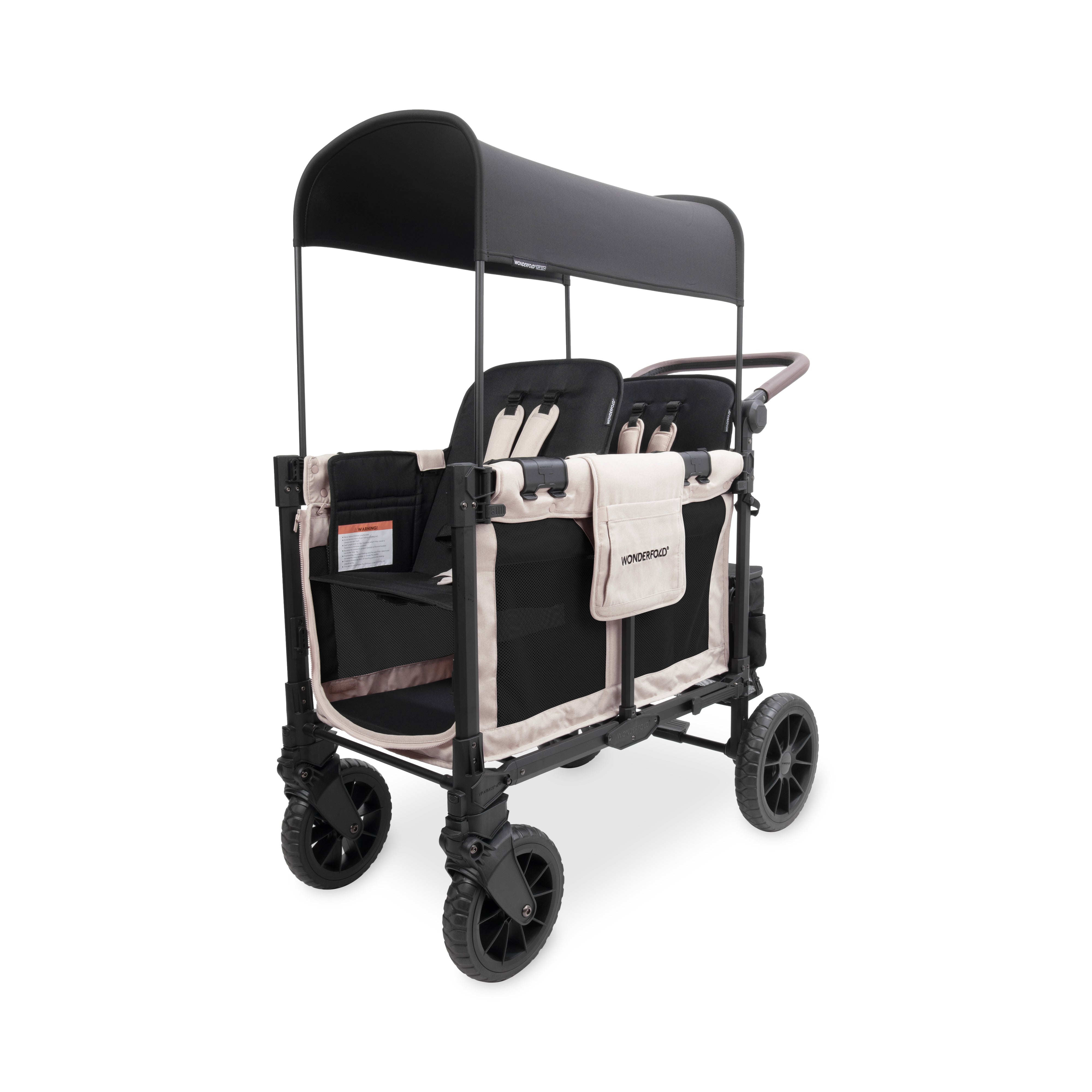 W2 Luxe All-Terrain Kids 2 Seater Stroller Wagon – WonderFold-EU