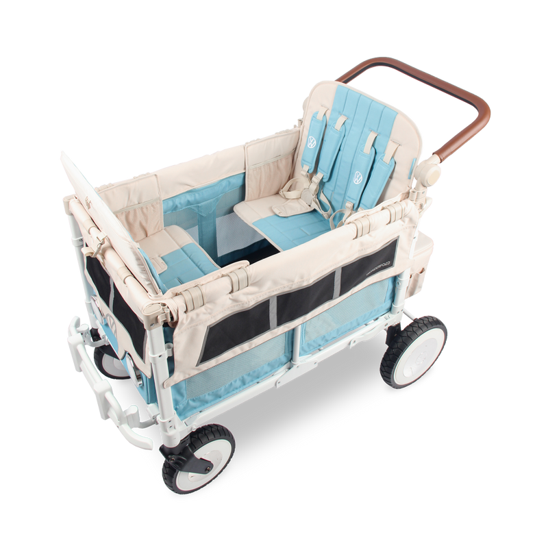 vw bus dog stroller VW4 Volkswagen 4-Seater Stroller Wagon – WonderFold-EU